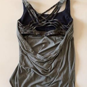 EUC Lululemon Top with built in bra